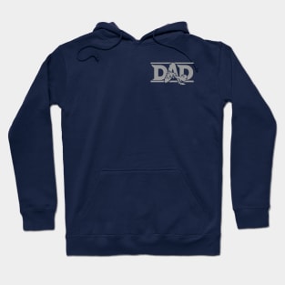 DND Dad (Small and Gray) Hoodie